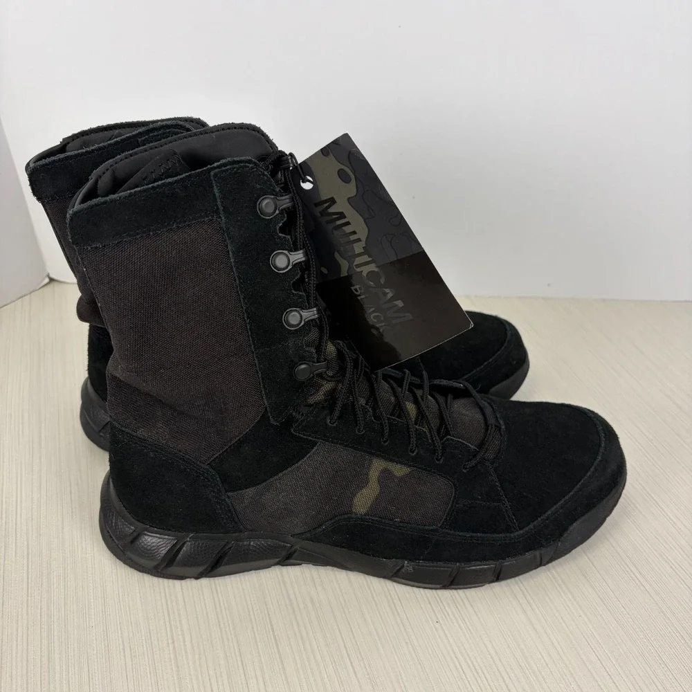 Oakley Mens Size 10.5 Light Assault Leather Boot MultiCam Black NEW!